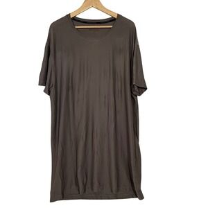 Duluth Trading Co | GO BUCK NAKED Men's Brown Crew Short Sleeve T Shirt Size XL